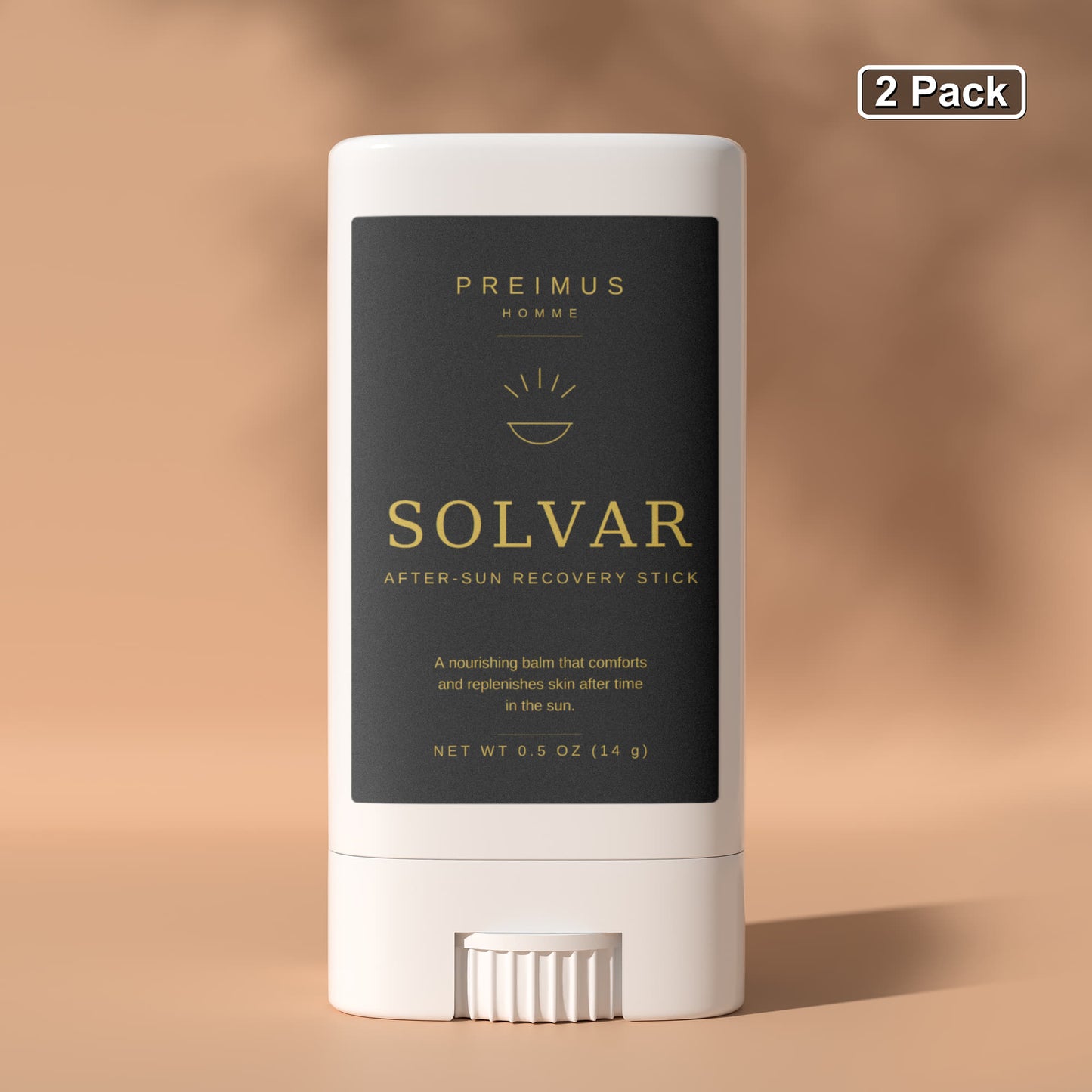 PREIMUS SOLVAR - 2 Pack Tallow Zinc Sun Stick