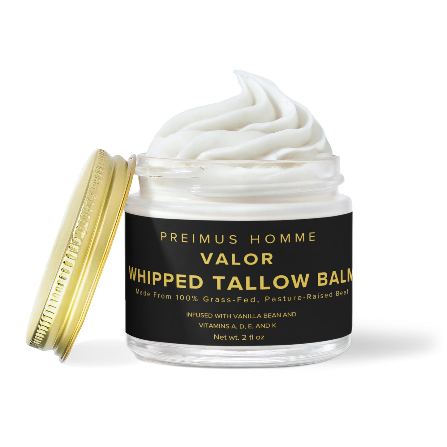 PREIMUS VALOR Grass-Fed Whipped Tallow with Vanilla Bean