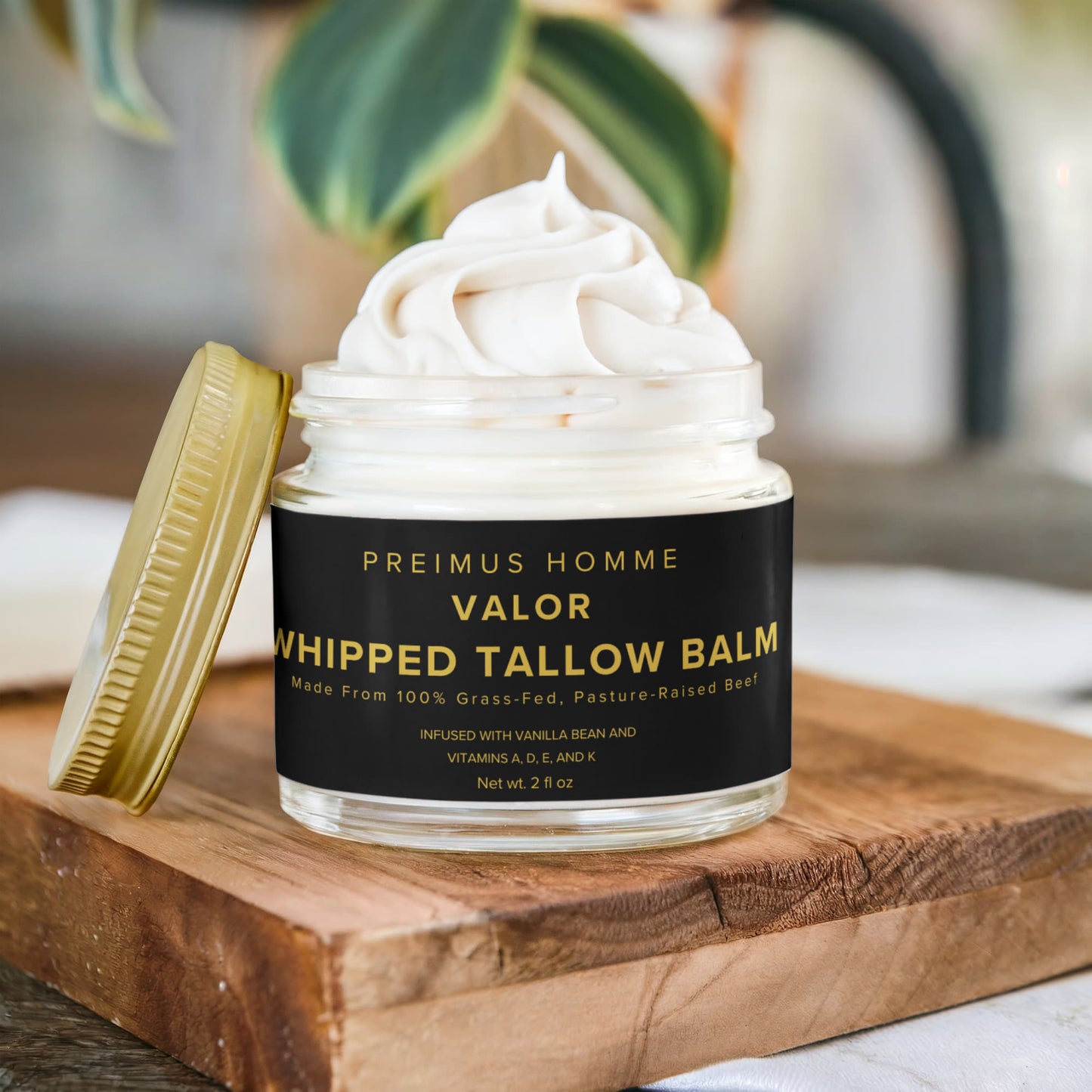 PREIMUS VALOR Grass-Fed Whipped Tallow with Vanilla Bean