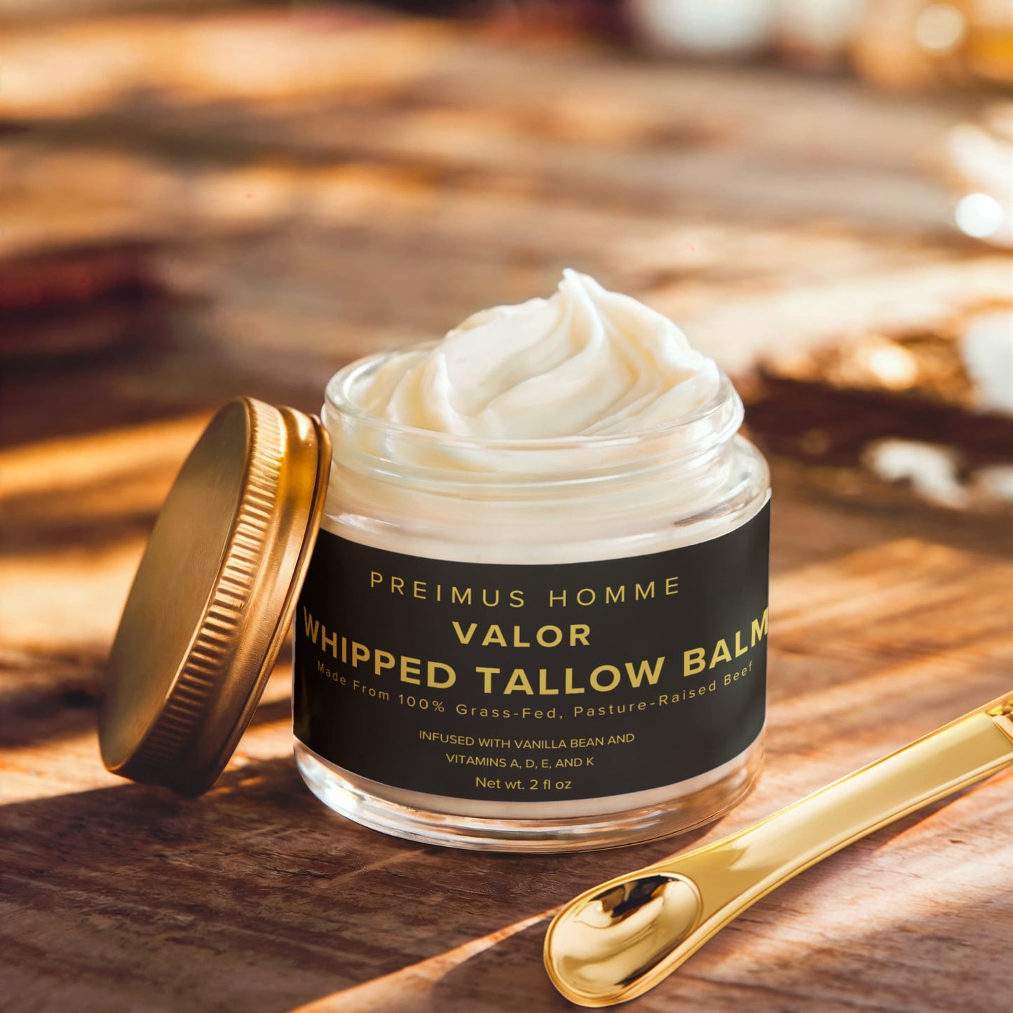 PREIMUS VALOR Grass-Fed Whipped Tallow with Vanilla Bean