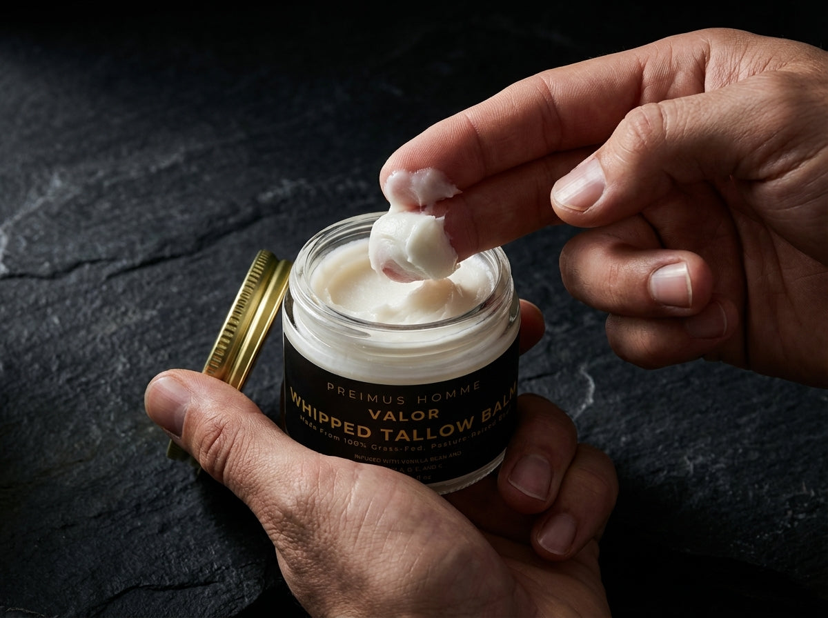 Built on grass-fed tallow, not fragrance and filler.