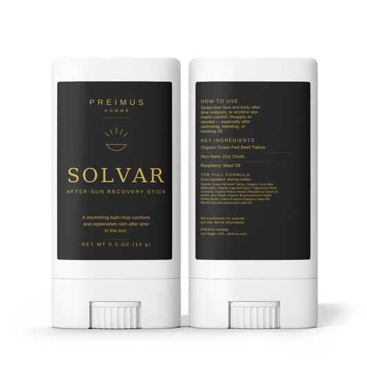 PREIMUS SOLVAR - 2 Pack Tallow Zinc Sun Stick