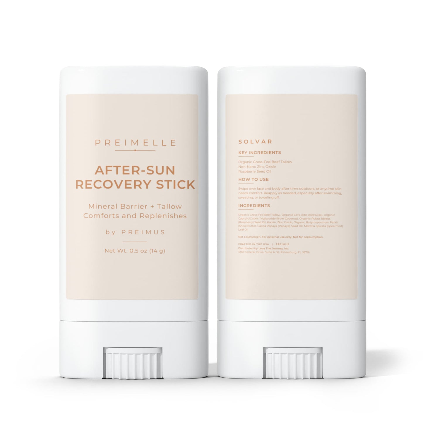 PREIMELLE SOLVAR 2-Pack After-Sun Recovery Stick