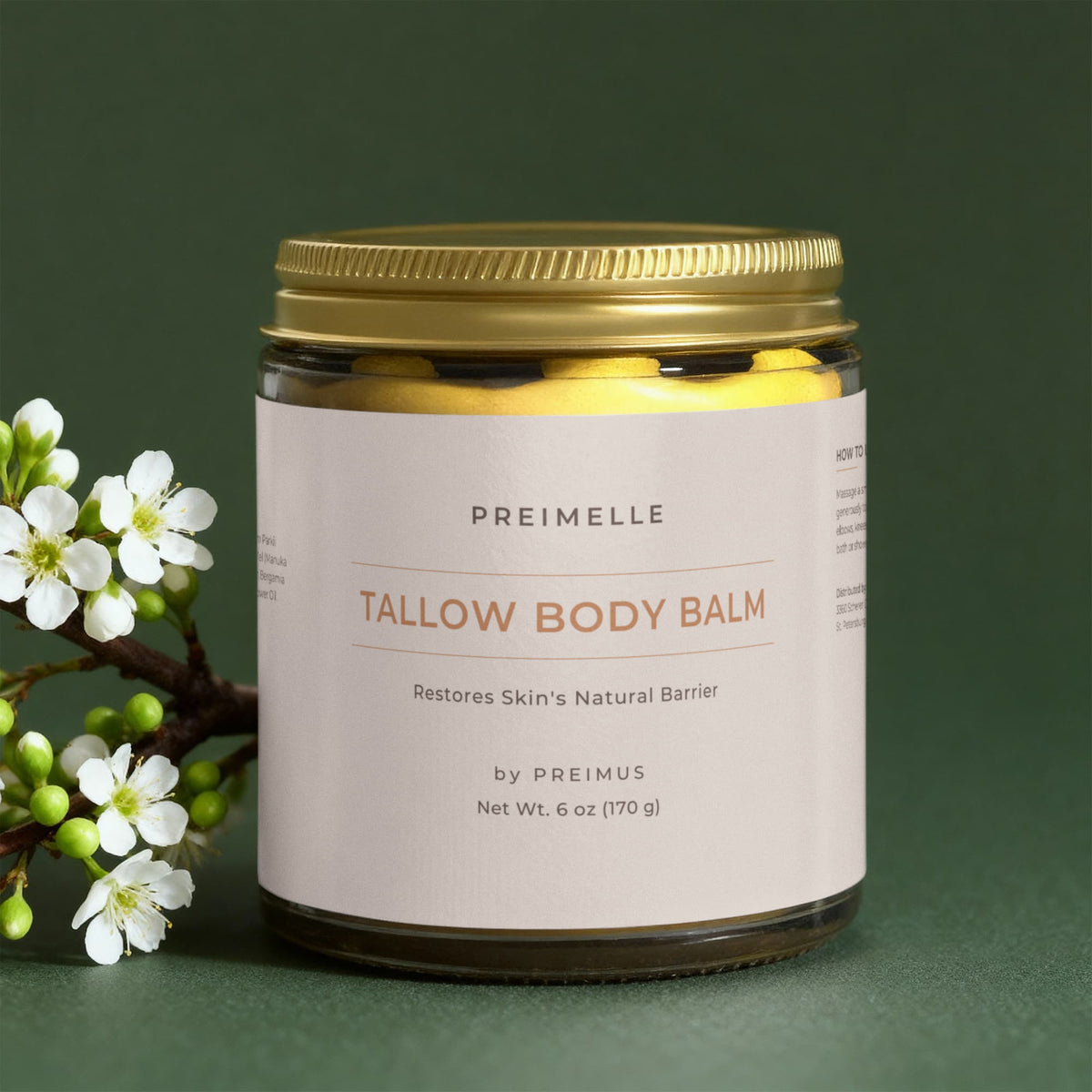 PREIMELLE VARIN Manuka Honey Chamomile Tallow Body Balm