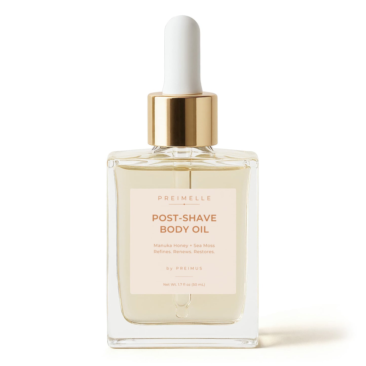 PREIMELLE MARIX Manuka Honey Sea Moss Post-Shave Body Oil