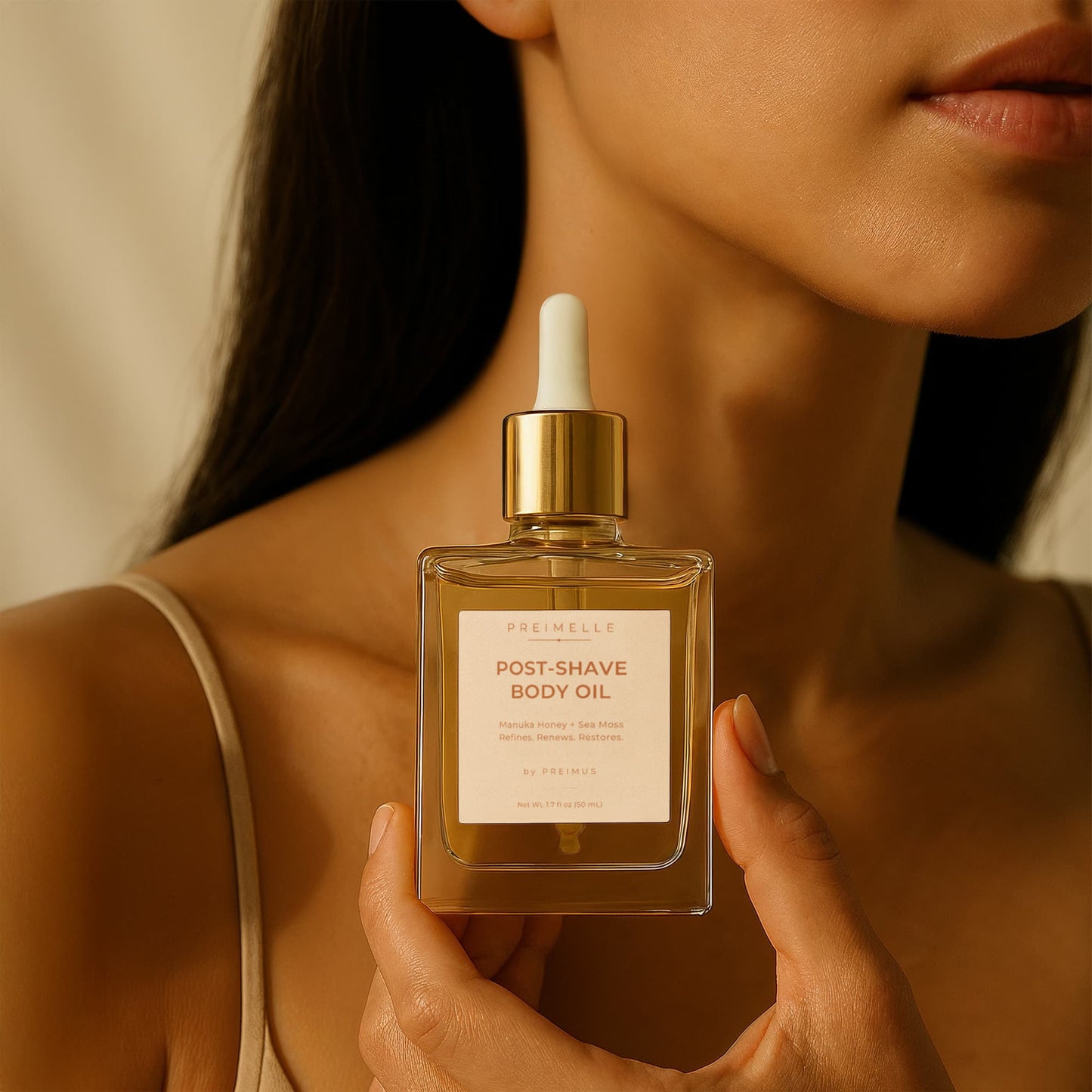 PREIMELLE MARIX Manuka Honey Sea Moss Post-Shave Body Oil