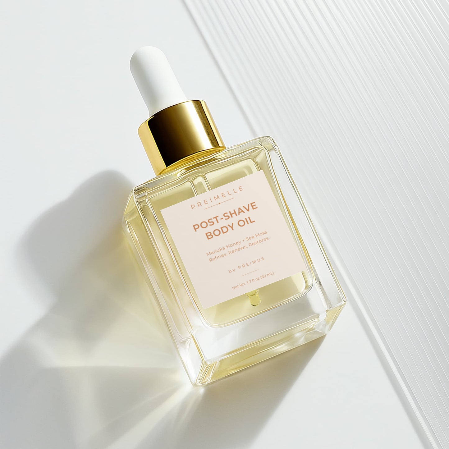 PREIMELLE MARIX Manuka Honey Sea Moss Post-Shave Body Oil